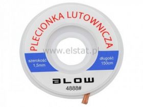 Plecionka do odsysania 1,5mm x 1,5m; linka do cyny