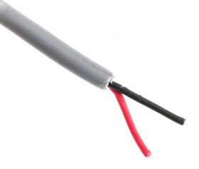 Kabel do transmisji danych 0.35 mm² 2 -rdzeniowy Nieekranowany 22 AWG AWG LSZH 300 V Skrętka