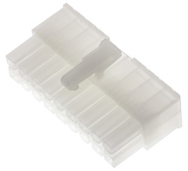 Obudowa złącza 18-pinowe 2-rzędowe raster: 4.2mm Molex Żeński Montaż na kablu Mini-Fit Jr Mini-Fit Jr., Gniazdo