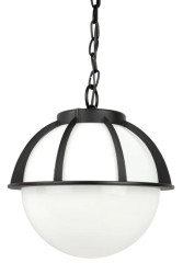 Oprawa oświetelniowa wisząca Kule z koszykiem 250 K 1018/1/KPO 250 OP, E27 max 60W, kolor czarny