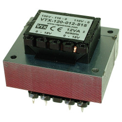 Vigortronix VTX-120-012-515 PCB Transformer 110/220/240VAc 12VA - 15&#x2B;15V