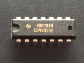 CMOS 4001 DIP14/25 TI