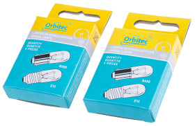 Oświetlenie wskaźnika 24 V 1,2 W BA9s bezbarwna Orbitec rozmiar T3 1/4