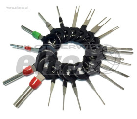 Zestaw kluczy do demontażu pinów 18szt.