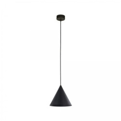 Lampa wisząca z kloszem w kształcie stożka czarna CONO 10058 TK Lighting