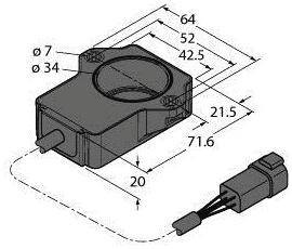 Enkoder obrotowy Turck 100000177