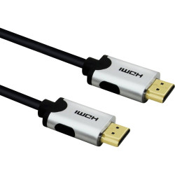 Value 11.99.5942 HDMI Cable 2.00 m Black 10K UHD 8K UHD double shielding