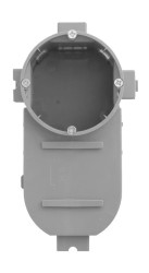 Puszka p/t tunelowa łączeniowa głęboka /uniepalniona/ szara 300081