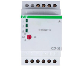 Przekaźnik zaniku i asymetrii faz 8A 2P 4sek 40-80V CZF-331