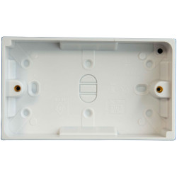 Dencon 8908NB Pattress Box 2-Gang 25mm