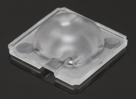 Soczewka LED 35 x 35 x 11.5mm, kąt widzenia 102 + 102°, do użytku z Diody LED serii V10, Ledil, seria: Jenny