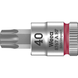 Wera 05003371001 8767 A HF TORX&#xAE; Zyklop Bit Socket - Hold Func 1/4&quot; TX 40 x 28mm