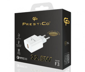 LAD.SIEC.AXUSB+LIGTNING 2,4A F3 PRESTICO