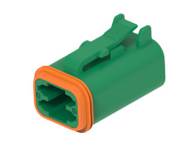 Złącze samochodowe 4-pinowe TE Connectivity 2-rzędowe Żeński 13A DT06-4S Kabel Kabel wTYK 4-DROŻNY