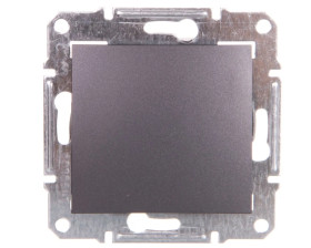 SEDNA Łącznik jednobiegunowy 10AX grafitowy SDN0100170