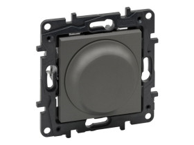 NILOE STEP Ściemniacz obrotowy 2-przewodowy stalowy 863452 LEGRAND