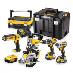 ZESTAW COMBO 18V DCD796,DCF887,DCS391,DCS331,DCL050 3*5.0AH DEWALT