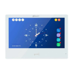 Monitor wideodomofonu 10cali kolorowy @SMART M10T-W-WiFi biały, ekran dotykowy
