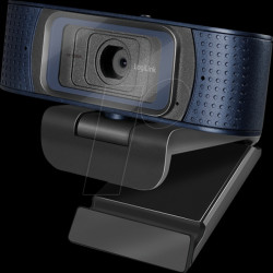 UA0379 HD USB webcam Pro, 80°, dual microphone, auto focus, privacy cov