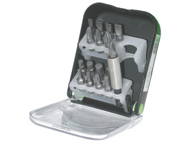 Zestaw bitów płasko krzyżowych Pz/Ph 17 elementów 102210 HAUPA