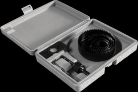 1533901 Hole saw set, 9 pieces, Ø 25-89 mm