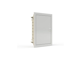 Rozdzielnica podtynkowa 24 modułowa 2x12M drzwi metal IP40 PMF 24 107102 NOARK