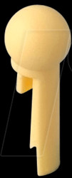 A1102004 TOP-KNOBS marking element GLOBE, pastel yellow