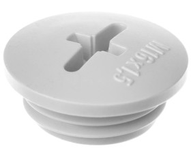 Zaślepka poliestrowa M16 SKINDICHT BLK-M 16x1,5 jasnoszara 52006610 /100szt./