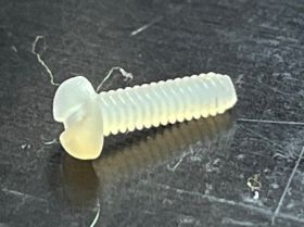 Śruba plastikowa 2-56 x 8mm