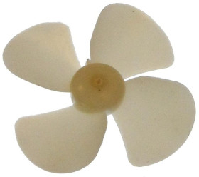 51mm White Four Blade Miniature Impeller