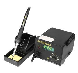 Stacja lutownicza kolbowa z wyświetlaczem BAKU (60W)