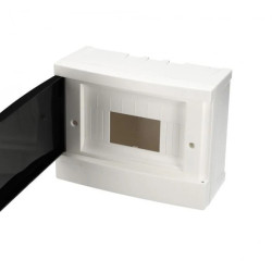 Rozdzielnica natynkowa 8-modułowa biała dymna EDO777842 EDO