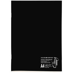 Daler-Rowney D833320400 Ebony Extra White Stapled Sketchbook A4 Portrait 130g