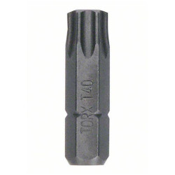 Bosch 2607002802 Star Screwdriver Bit T40 1/4&quot; Hex S2 Steel 25mm 25piece