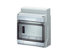 Rozdzielnica natynkowa 1x9 modułów IP65 z zaciskami bezśrubowymi Fixconnect KV 9109 6100058