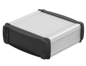 Obudowa ogólnego użytku Aluminium szerokość zew. 100 mm długość zew. 120 mm wys. zew. 42 mm Bopla IP40 Aluminium