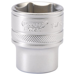 Draper Expert 16633 1/2&quot; Sq. Dr. 6 Point Imperial Socket (15/16&quot;)