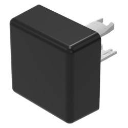 Soczewki do wskaźników, 18-982, Czarny, Kwadratowy, długość: 13.8