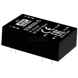 Mean Well SCWN06B-03 SCWN06 DC/DC converter 6W 1 output -40&#xB0;C to 90&#xB0;C