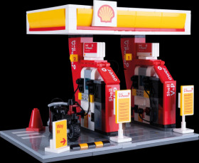 402858 CaDA Shell Petrol Station, bricks