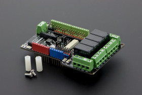 DFRobot Gravity: 4 Channel Relay Shield for Arduino