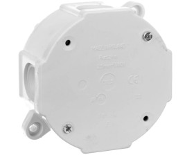 Puszka hermetyczna pusta 60x60x30 IP44 biała PHB/p