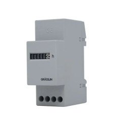 Licznik godzin 220 → 240 V AC Grasslin 7-cyfrowy Licznik godzin