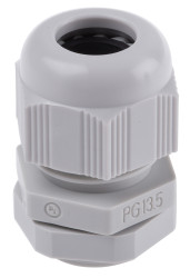 Dławnica kablowa gwint PG13.5 PA 6 min. średnica kabla 5mm max. średnica kabla 12mm +100°C IP68
