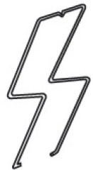 Obejma sprężynowa do gniazd SU42D SU42L G42 SU4D SU4L G4 S2M G2M G4 1050 2613955