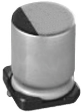 Kondensator 100μF 100V dc SMD Panasonic roztaw: 6.7mm 16 (Dia.) x 16.5mm