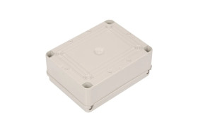 Puszka n/t 190x140x70 tworzywo IP56 szara GW44207