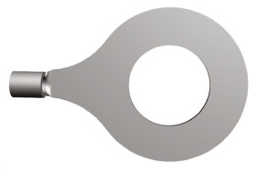 Zacisk oczkowy rozmiar przewodu 10.5mm² Ø , M16 (5/8) nieizolowany średnica wew 16.66mm TE Connectivity