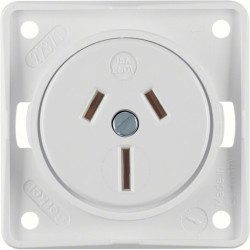 Integro Flow Gniazdo z/u /Australia/ biały 962562502