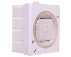 TROL Łącznik hermetyczny schodowy IP44 biały 140406